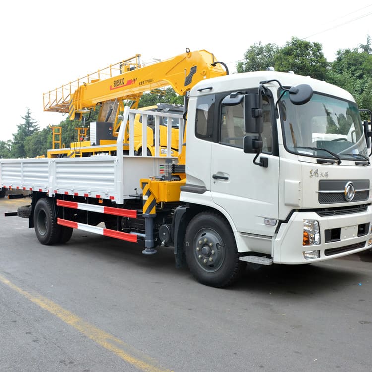 XCMG official 5 ton SQ5SK2Q small crane telescopic arm crane truck for sale